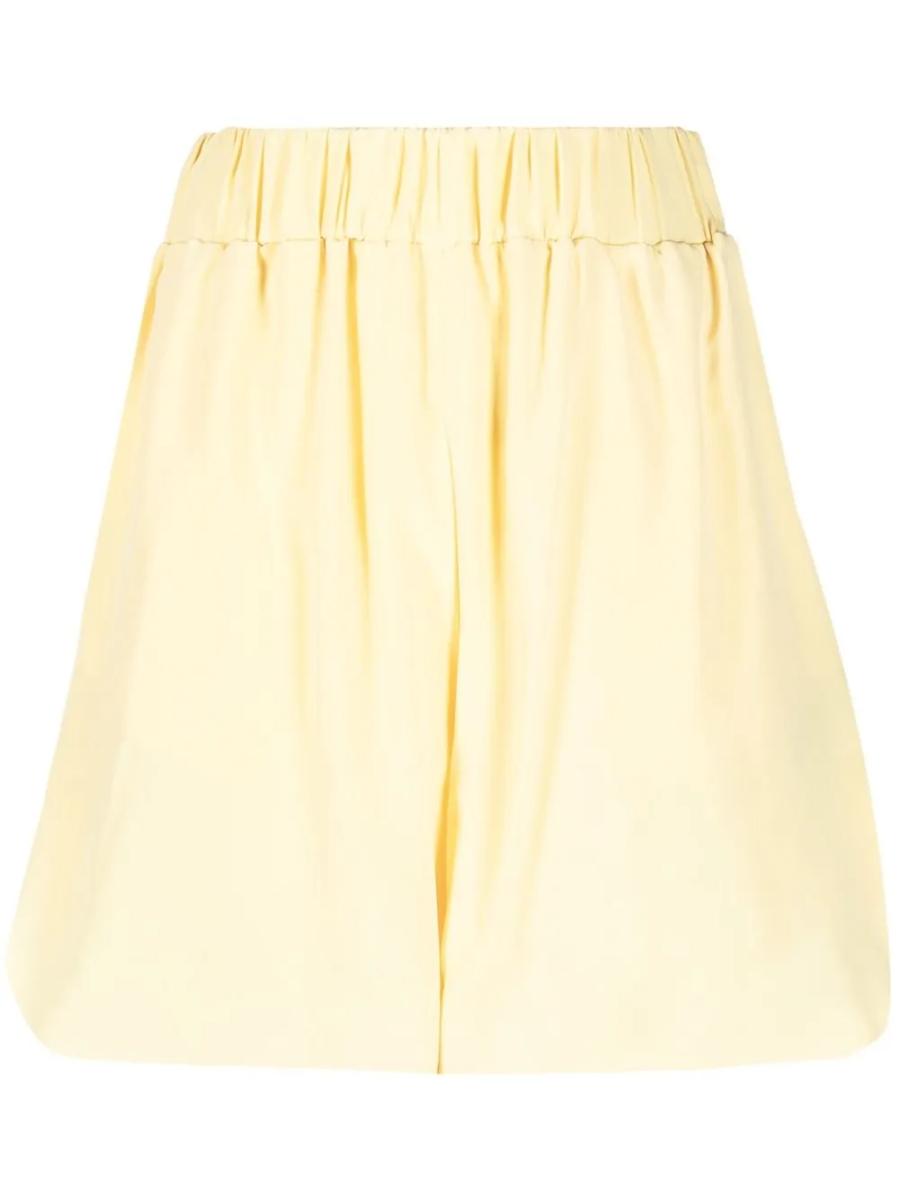 

Federica Tosi elasticated-waistband shorts - Yellow