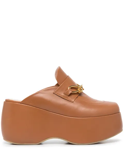 Rosetta Getty platform clog loafers 