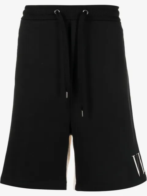 Valentino Garavani VLTN two-tone track shorts