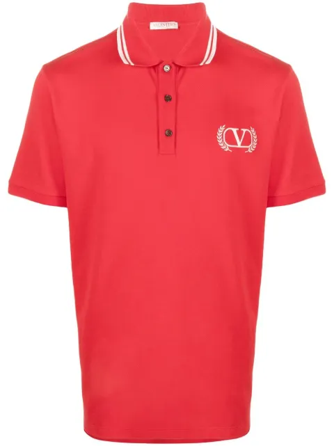 Valentino Garavani embroidered VLogo polo shirt