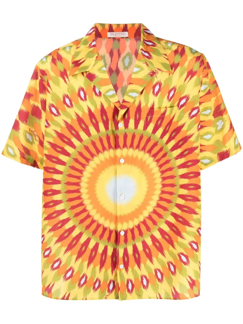 Valentino Garavani Overhemd met grafische print Geel