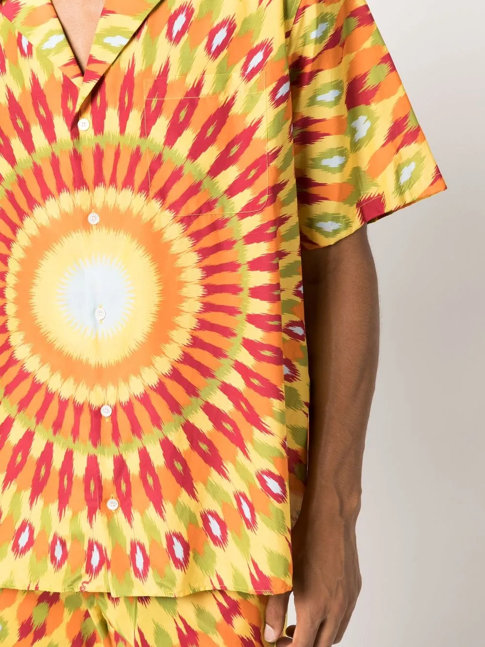 Valentino Garavani Overhemd met grafische print Geel