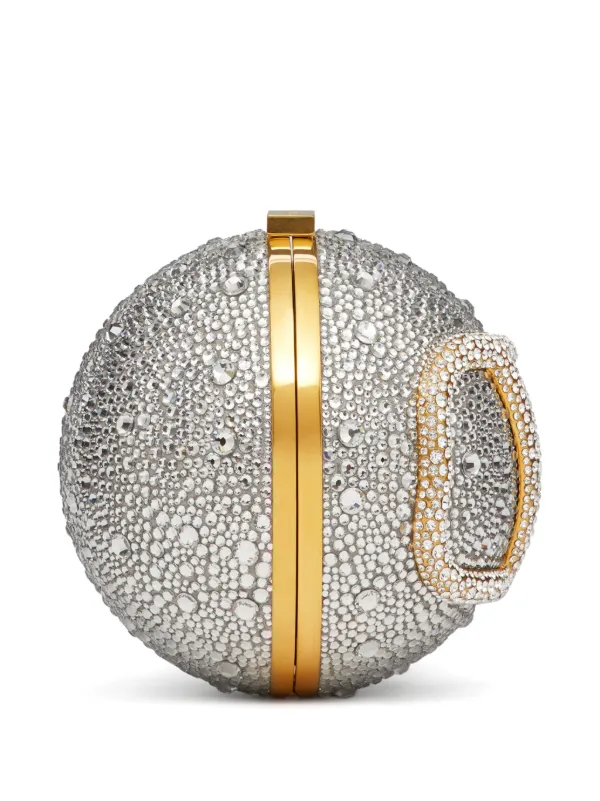 クラッチバッグ Valentino Garavani Vlogo Signature Clutch Vlogo Signature Grainy Calfskin Clutch Bag for Woman in