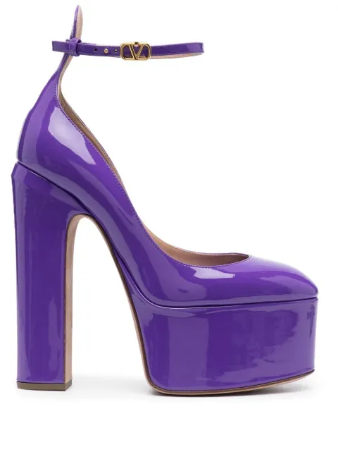 Valentino Garavani Tan-Go 155mm platform pumps
