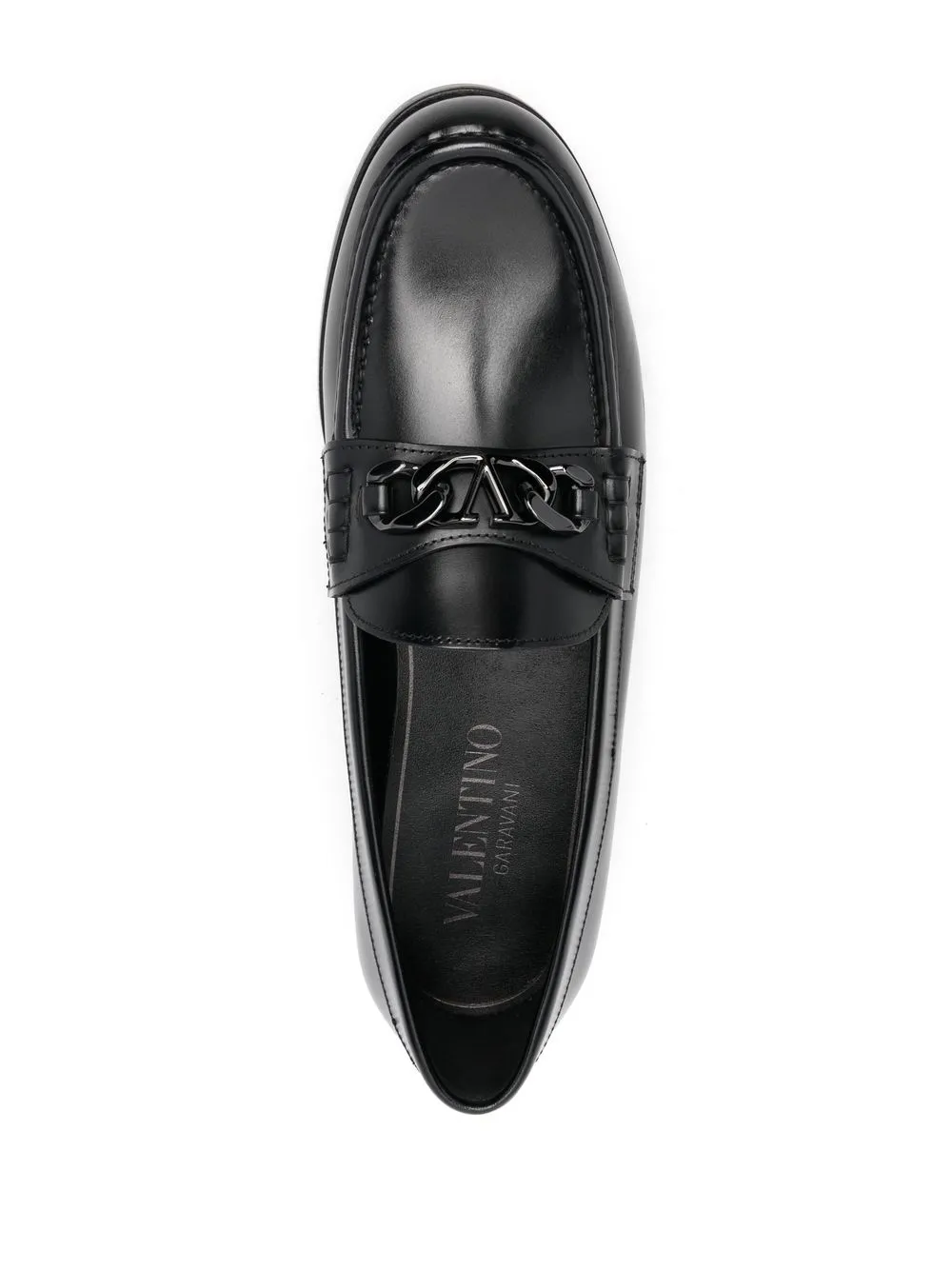 VALENTINO ヴァレンティノ Vロゴ チェーン ローファー VALENTINO ヴァレンティノ ローファー メンズ シューズ Vロゴ