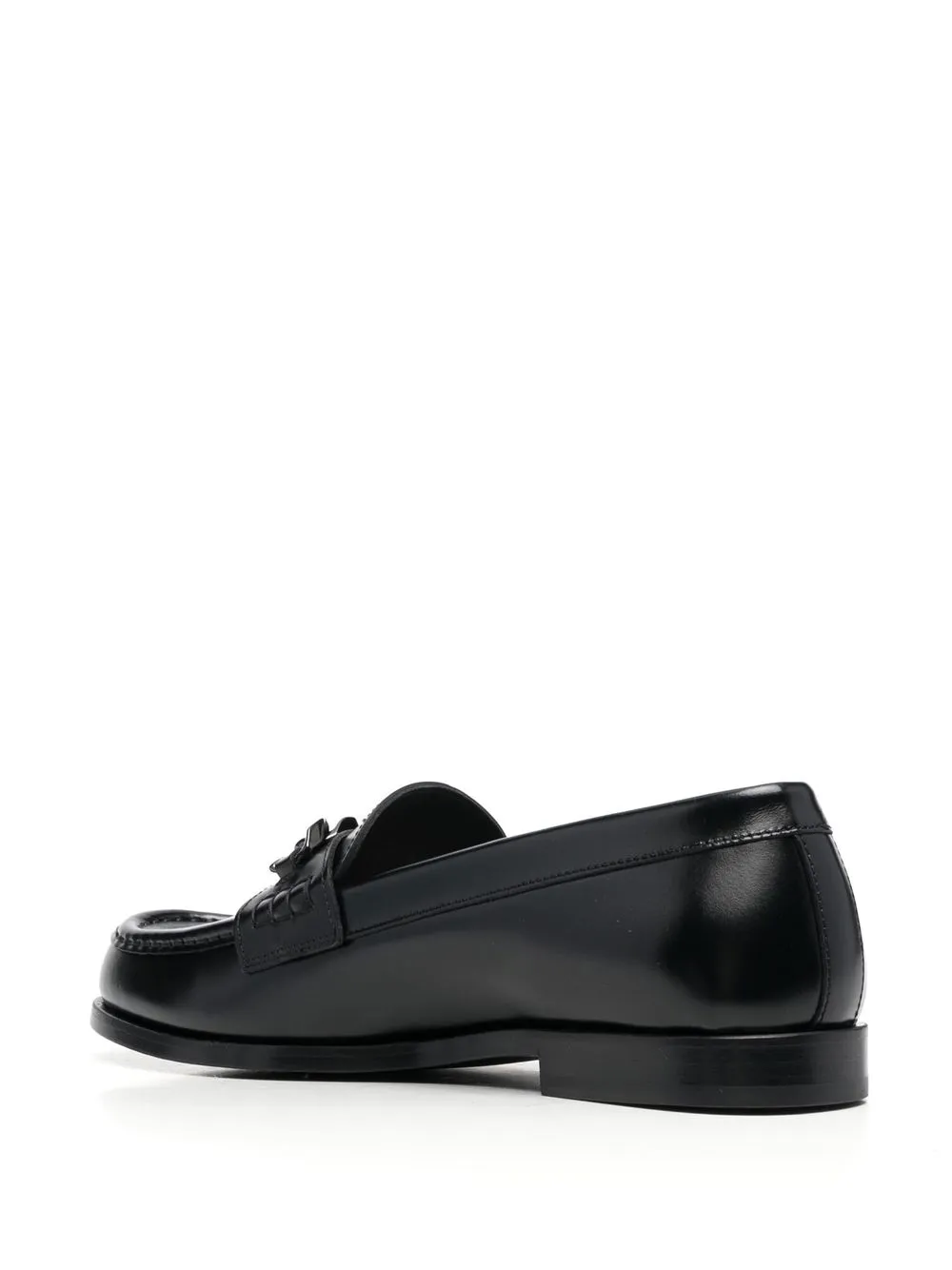  Valentino Garavani Chain Loafer Mit Vlogo   Schwarz 