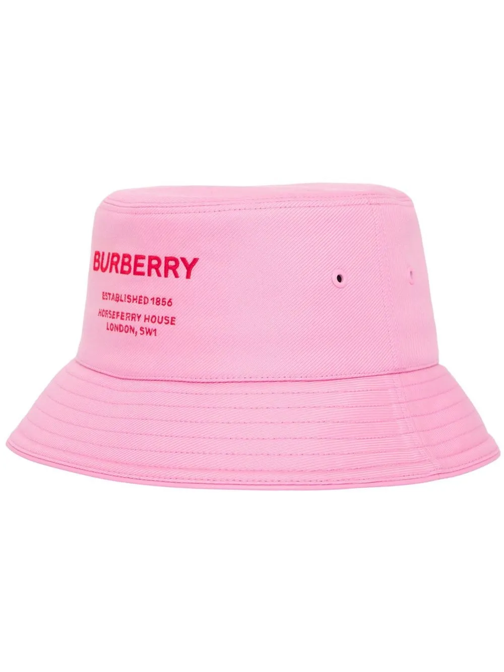 Burberry Horseferry-embroidery Bucket Hat - Farfetch