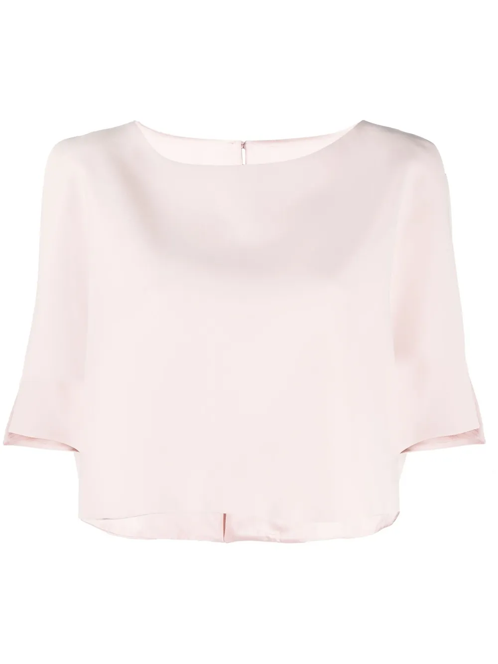 

Fely Campo blusa con cuello redondo - Rosado