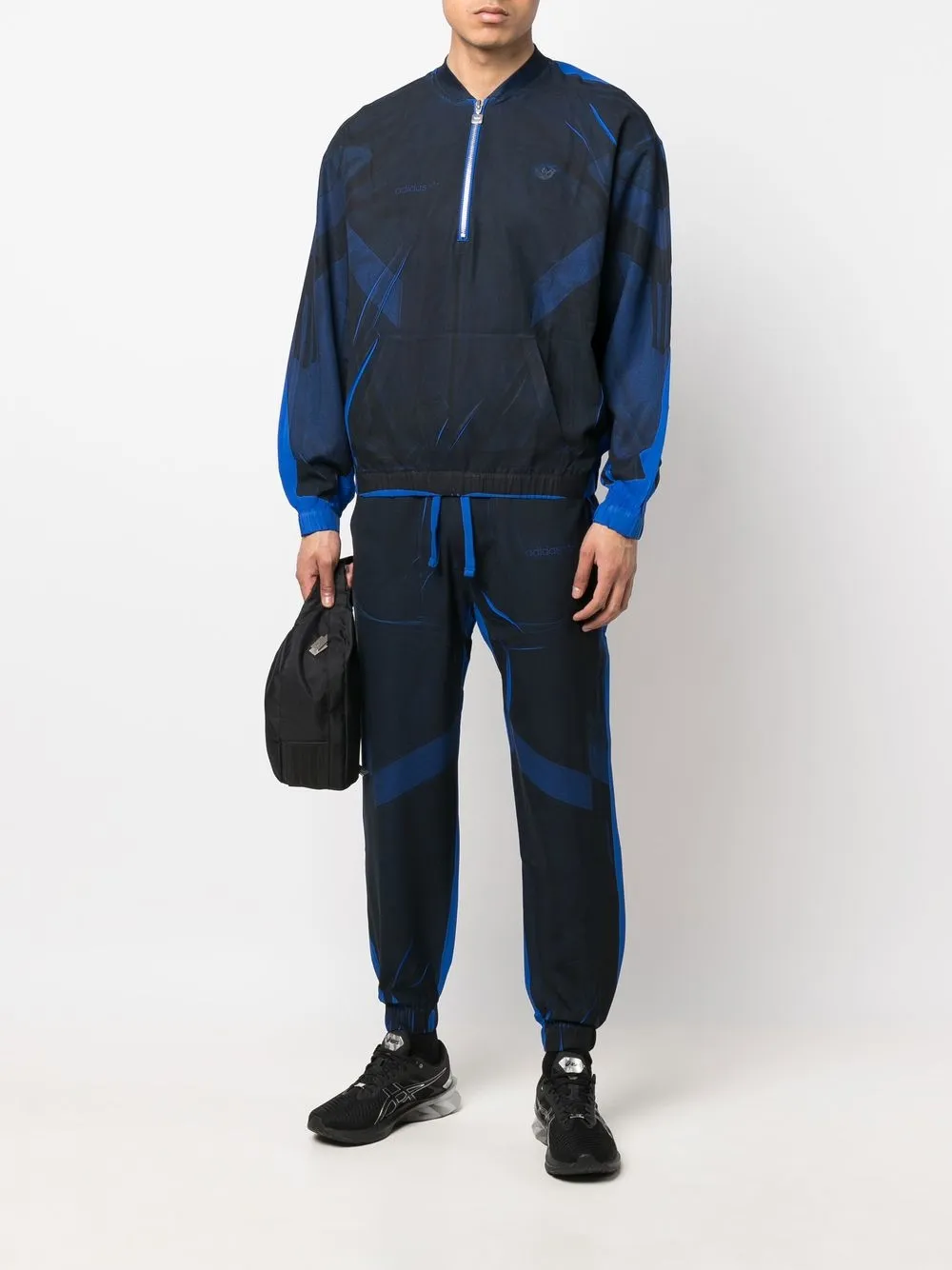 

adidas pants de tejido jersey - Azul