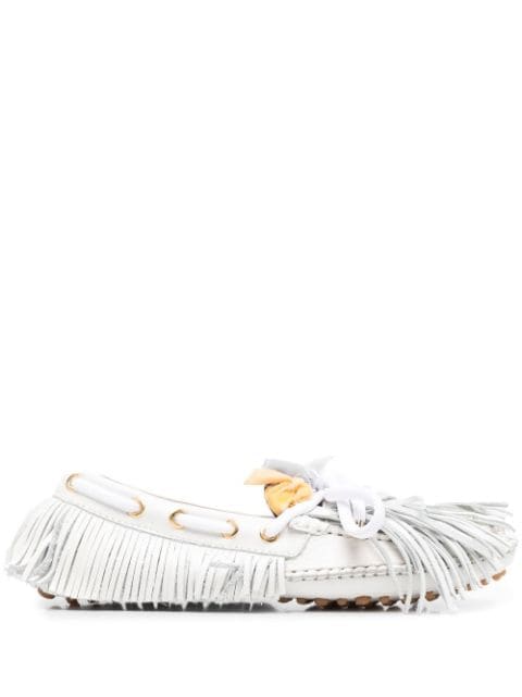 13 09 SR Pulwhi fringed leather loafers