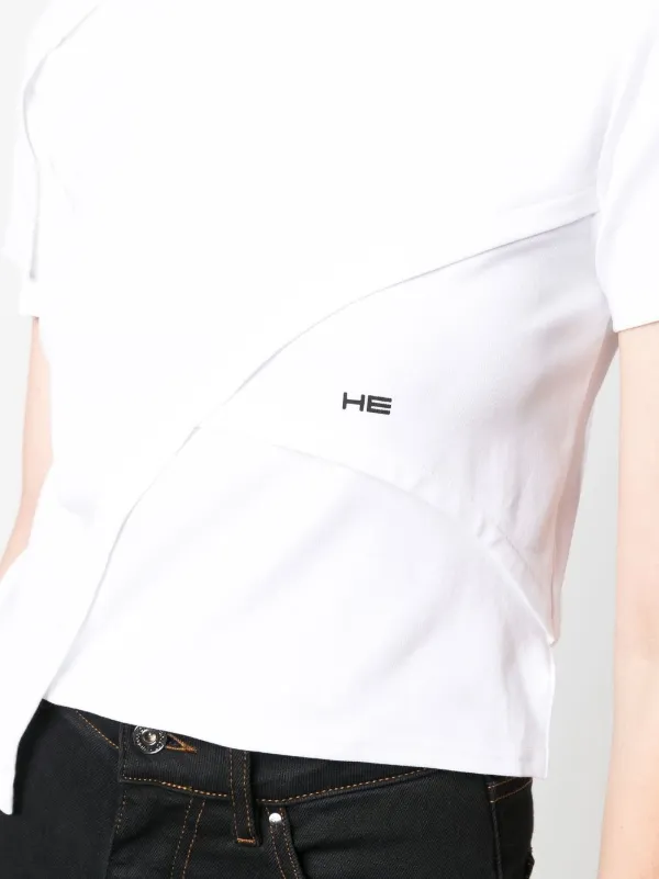 HELIOT EMIL ロゴ Tシャツ | ホワイト | FARFETCH JP