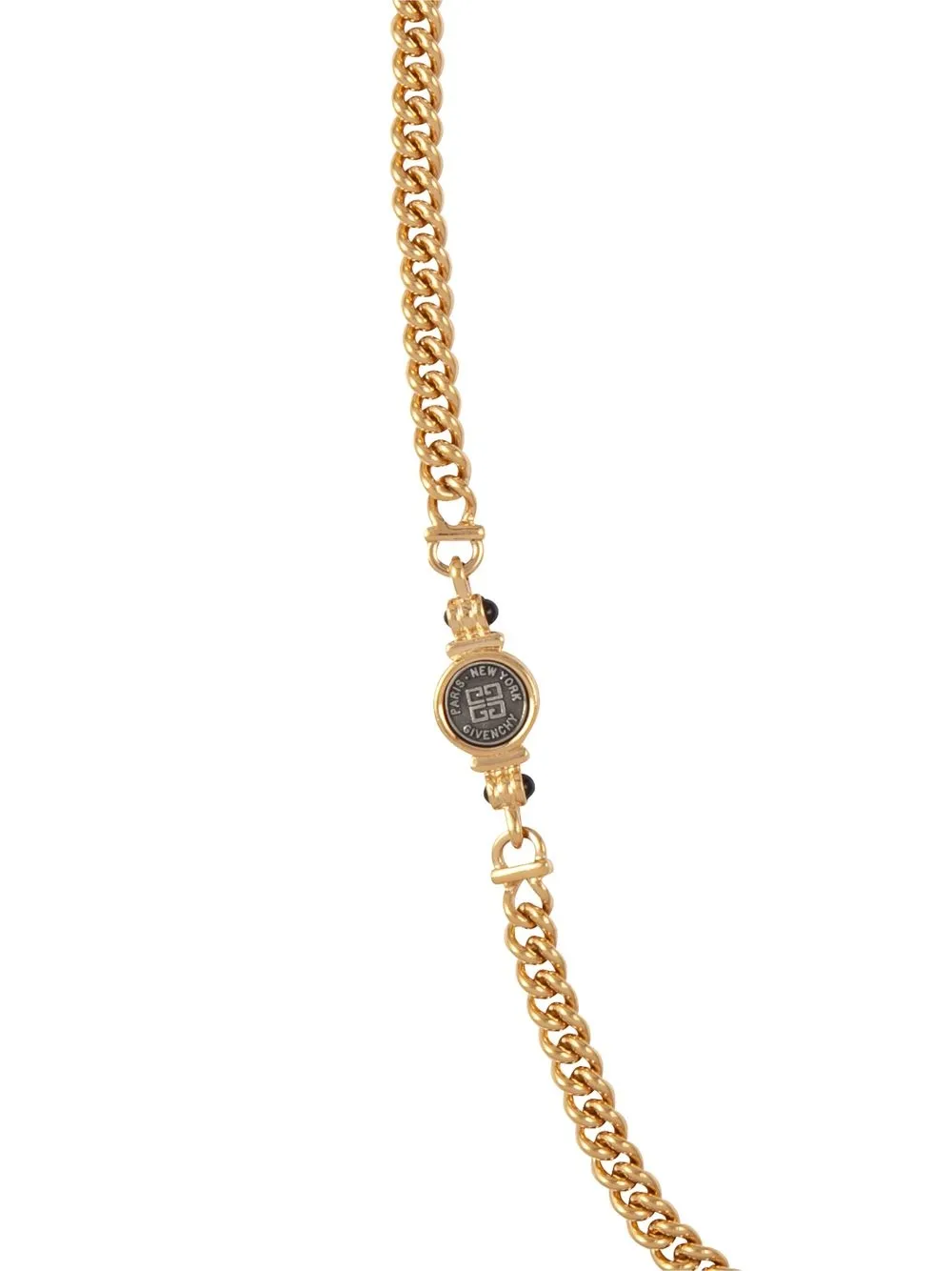 Givenchy Pre-Owned 1980s logo detailing necklace | Image 2