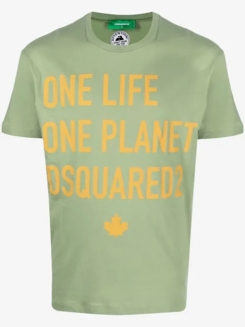 DSQUARED2 'One Life One Planet' T-shirt