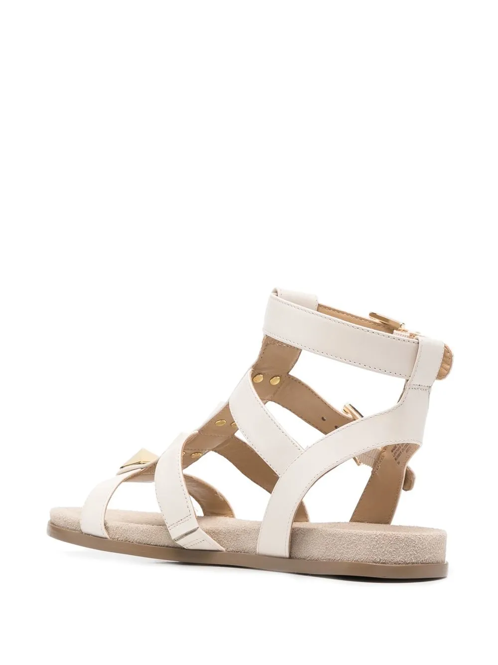 Michael Kors stud caged sandals Neutrals