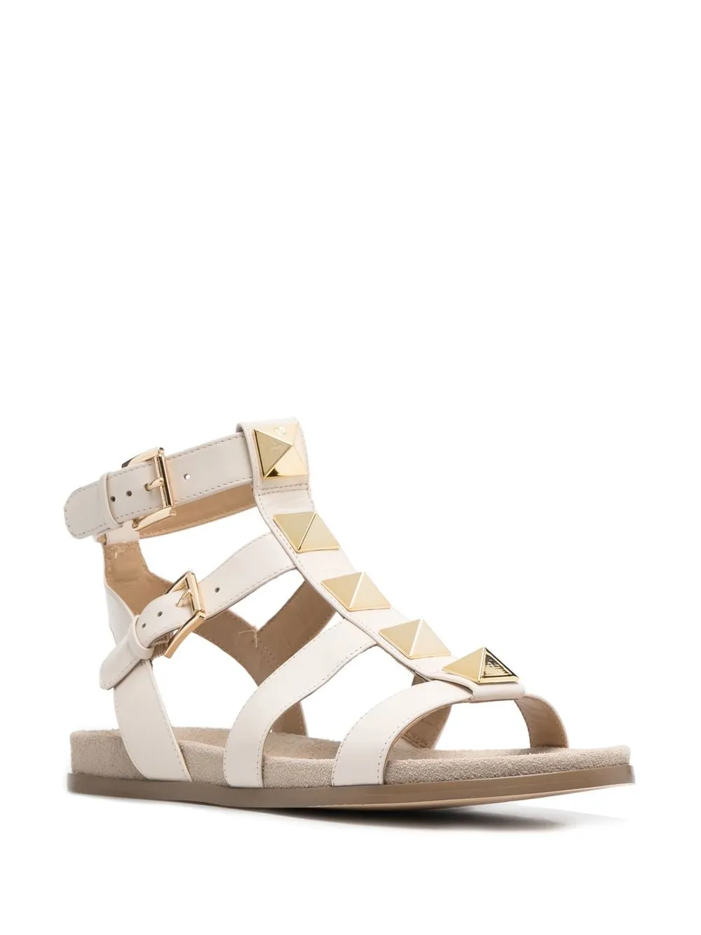 Michael Kors stud caged sandals Neutrals