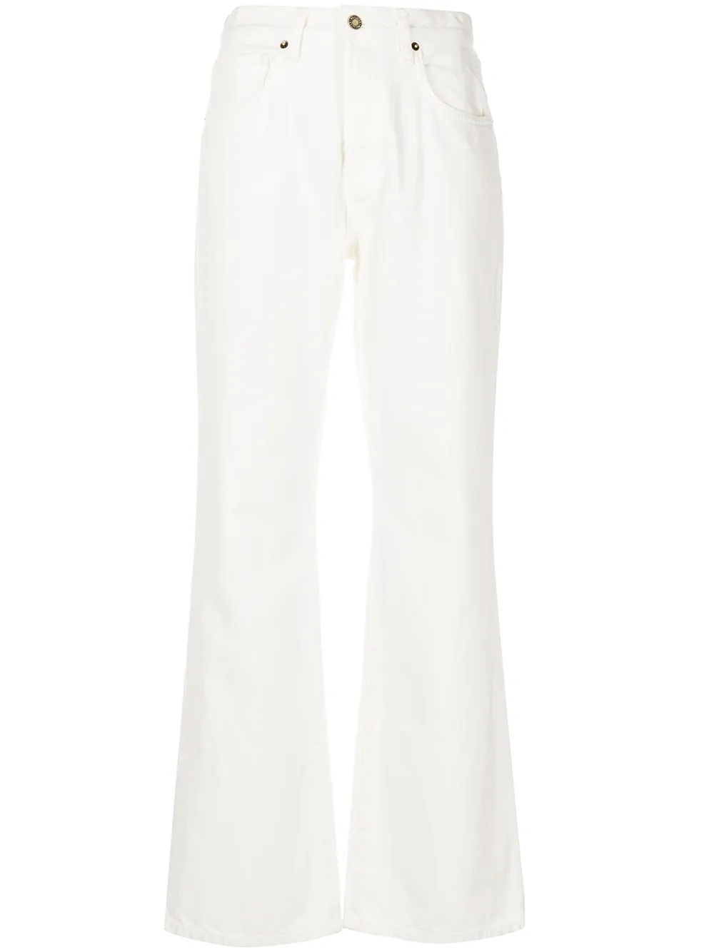 

Nili Lotan Juliet bootcut high-waist jeans - White