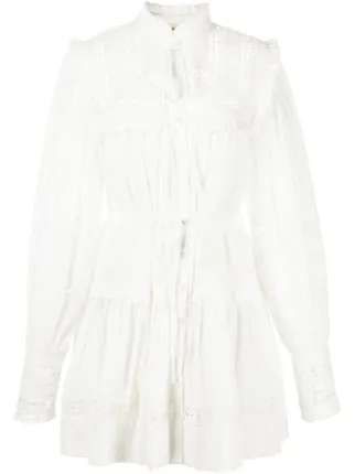 Shona Joy Lucia puff-sleeve Mini Dress 