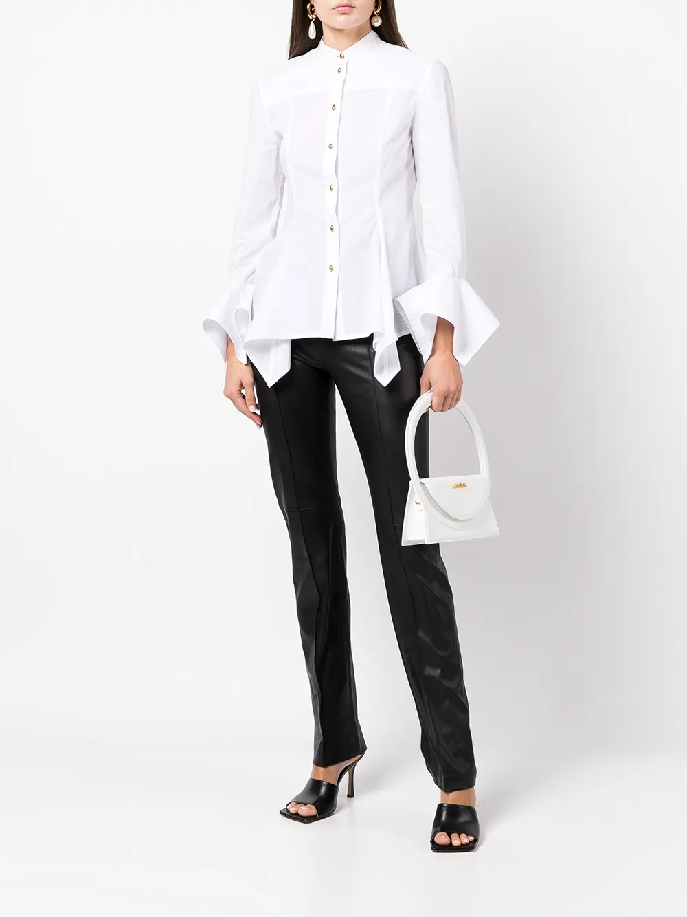 Rosetta Getty Straight broek - Zwart