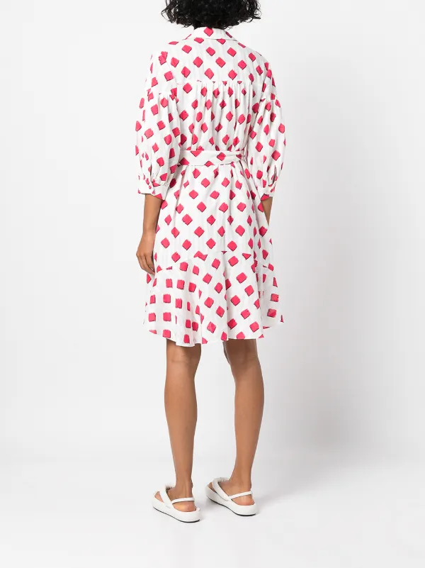 DVF Diane Von Furstenberg square-print 
