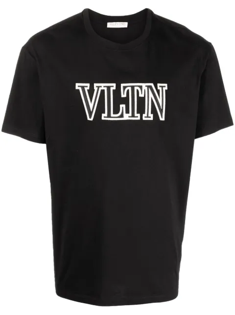 Valentino Garavani 발렌티노 VLTN 로고 프린트 티셔츠