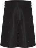 Valentino Garavani Rockstud-embellished shorts - Black