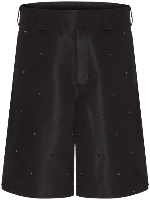 Valentino Garavani Rockstud-embellished shorts