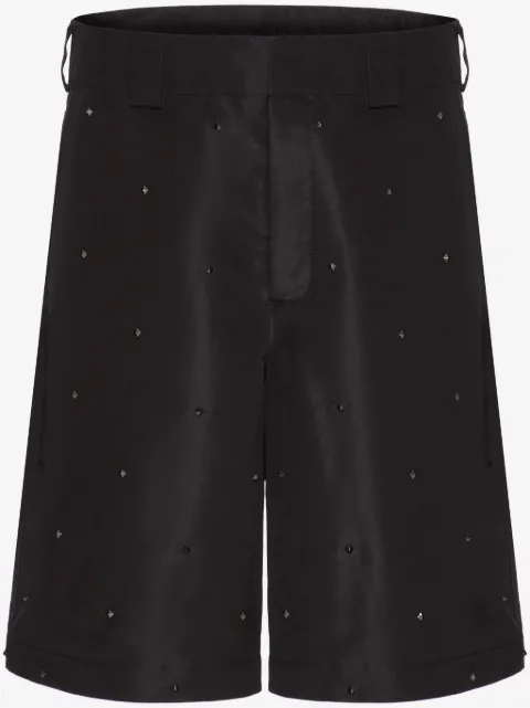 Valentino Garavani short à ornements à clous