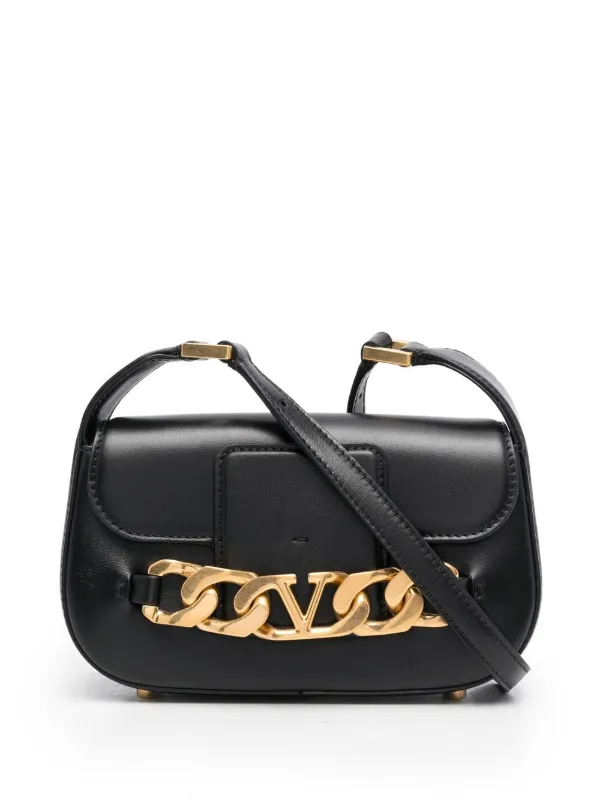 Valentino Garavani VLogo Leather Crossbody Bag - Farfetch