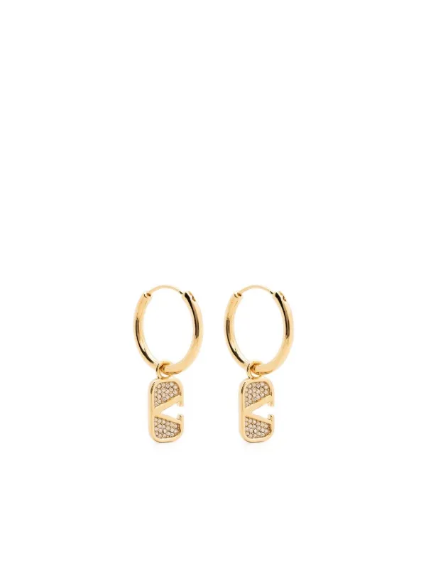 Valentino Garavani VLogo Signature Stud Earrings - Farfetch