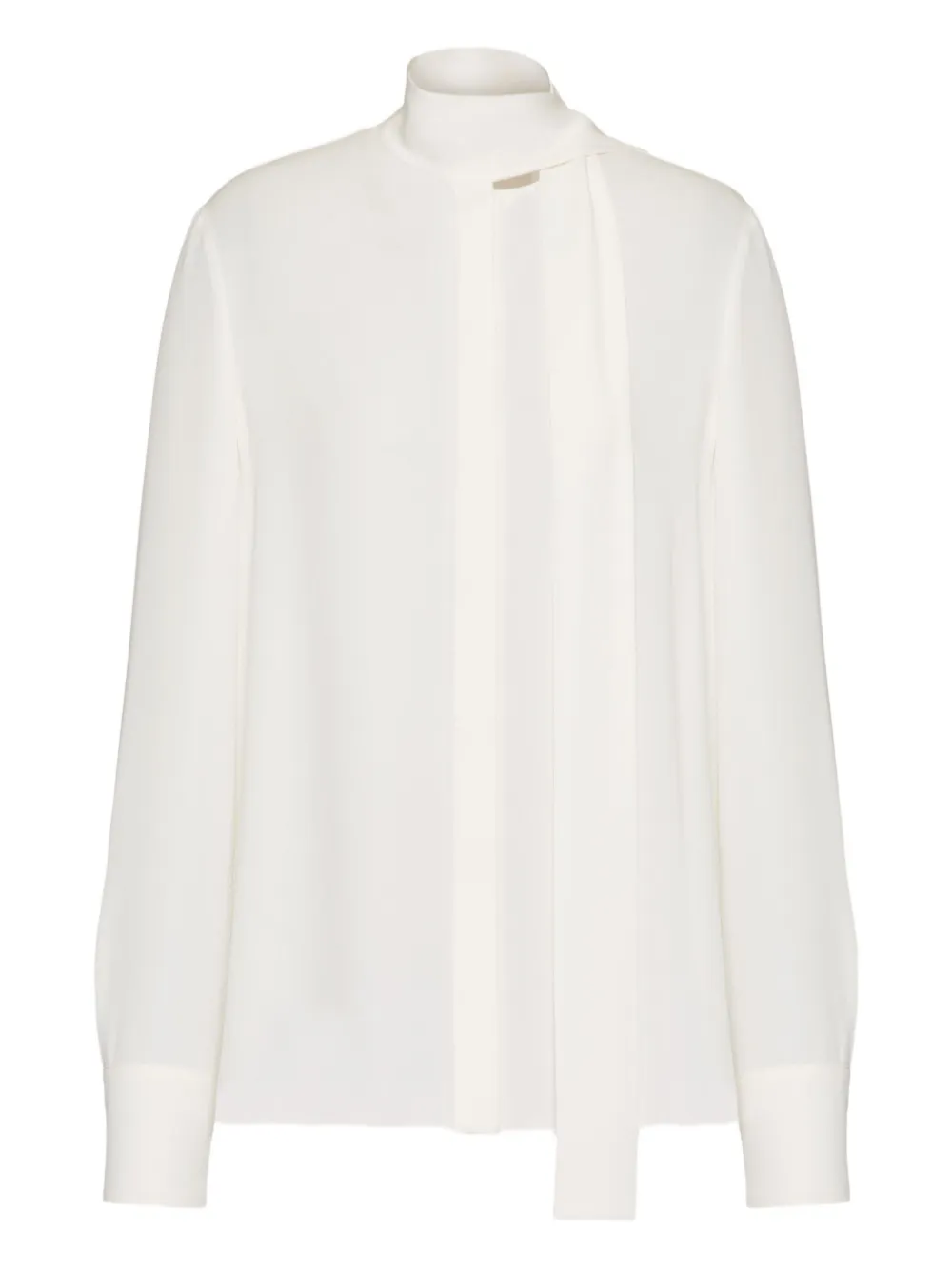 Valentino Garavani georgette silk top | White | Image 1