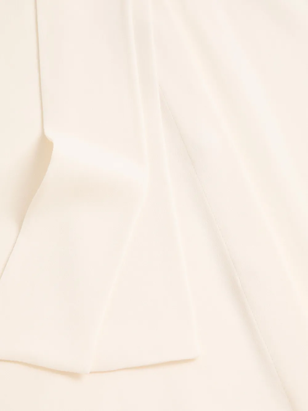  Valentino Garavani Georgette Seidentop   Weiß 