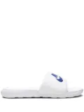 Nike Victori flat slides - White