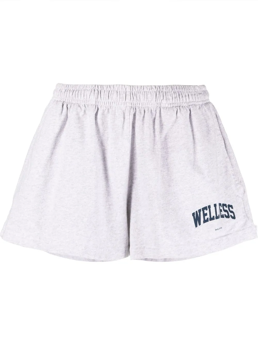 logo-print track shorts
