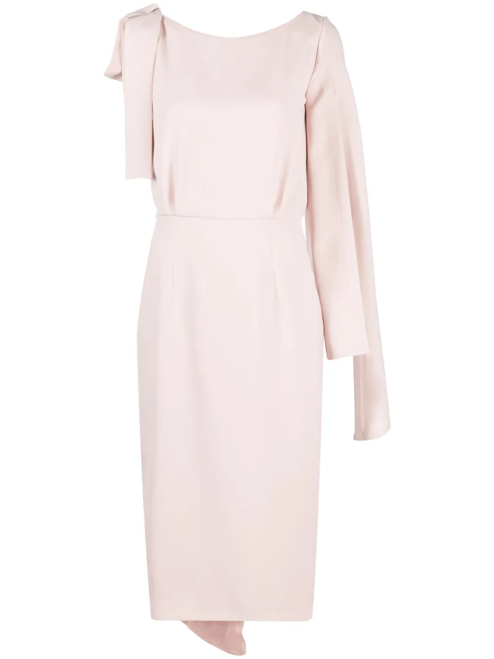 

Fely Campo one-sleeve pencil dress - Pink