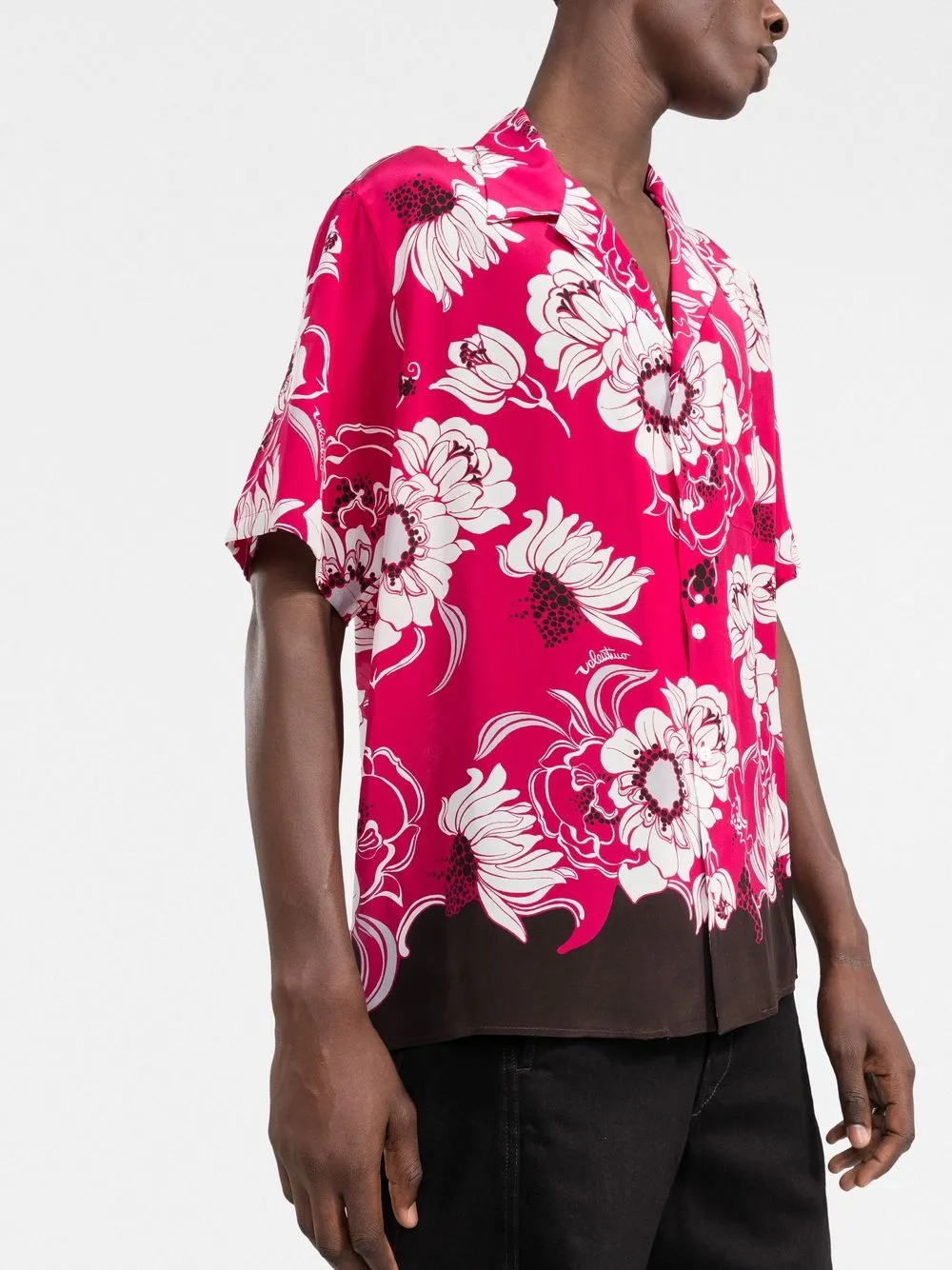 Valentino Garavani Overhemd met bloemenprint Roze