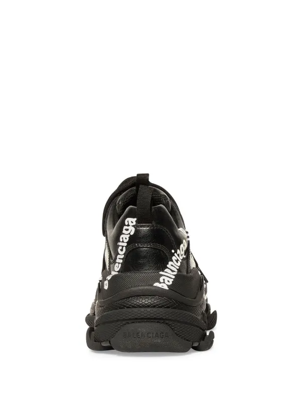 Triple s best sale noir balenciaga