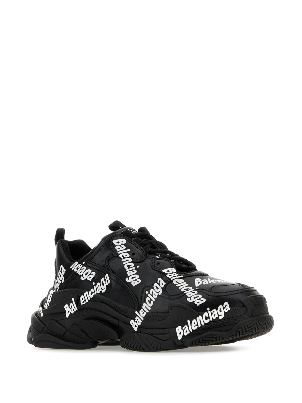 Triple S logo sneakers