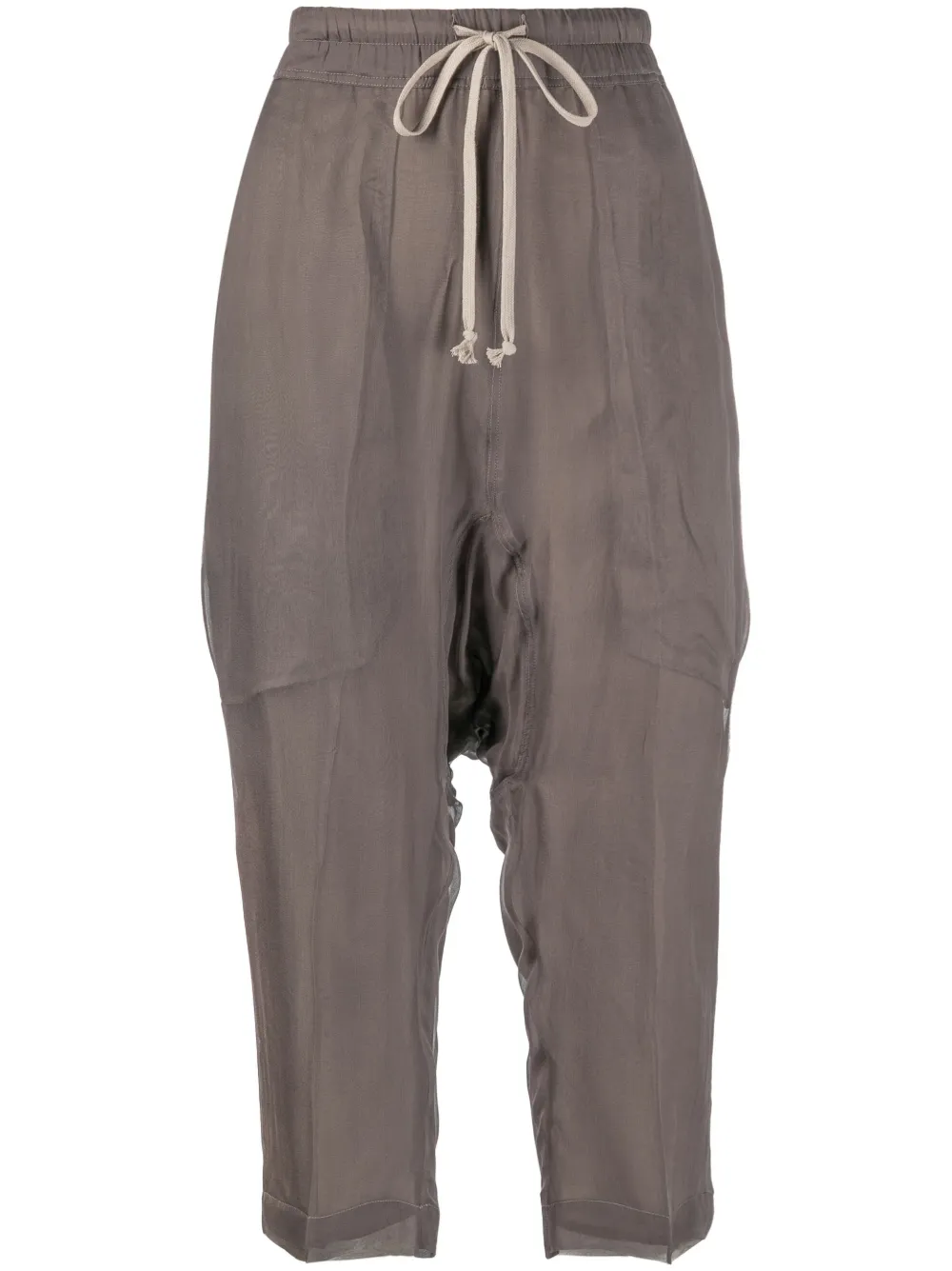 

Rick Owens pantalones drop crotch - Marrón