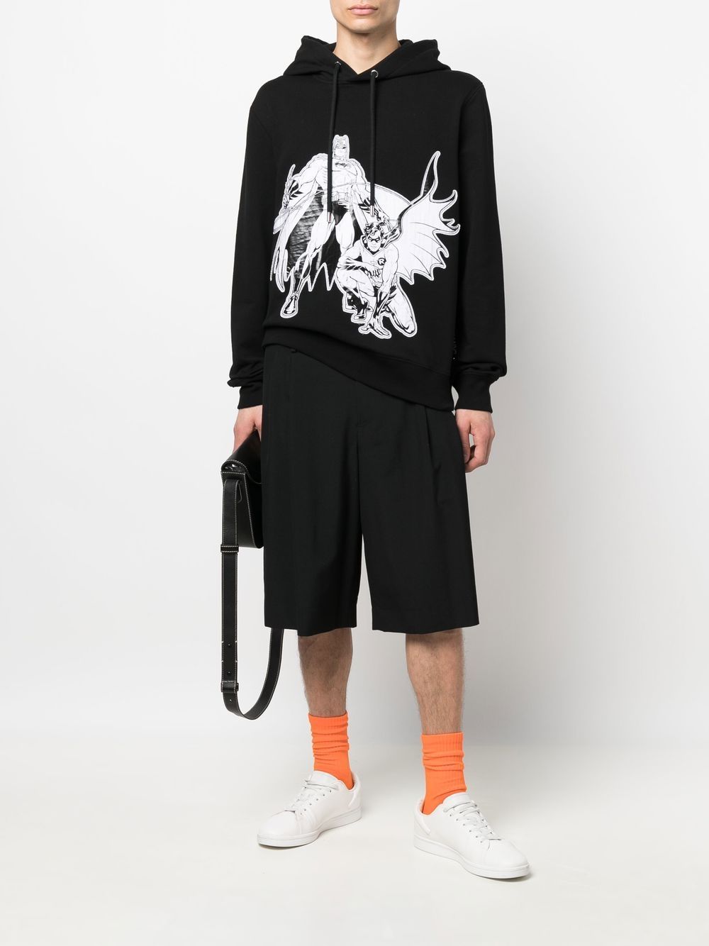 Lanvin Hoodie met grafische print - Zwart