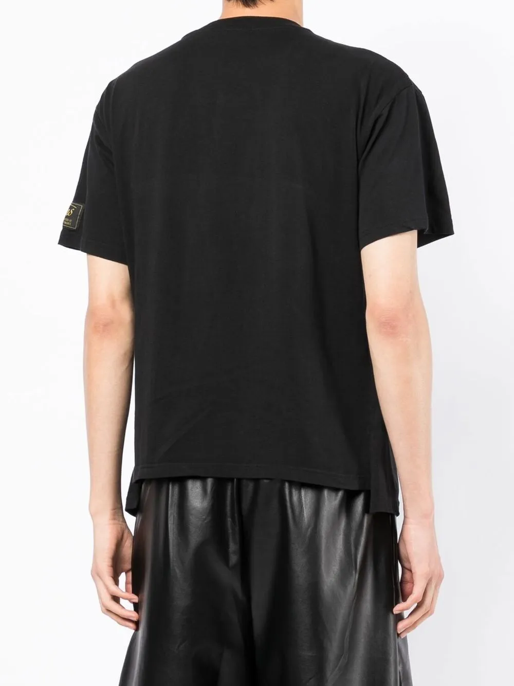 image 4 of raf simons 图案印花拼接t恤