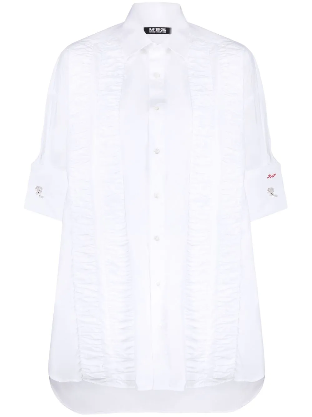 

Raf Simons camisa con botones - Blanco