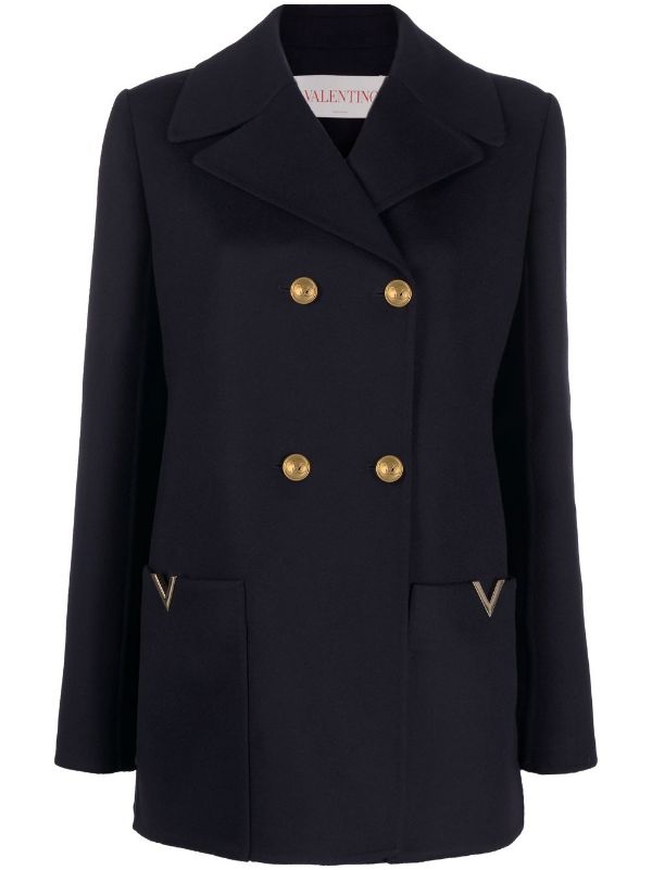 Wool Peacoat With Removable Lining - Ready to Wear, LOUIS VUITTON