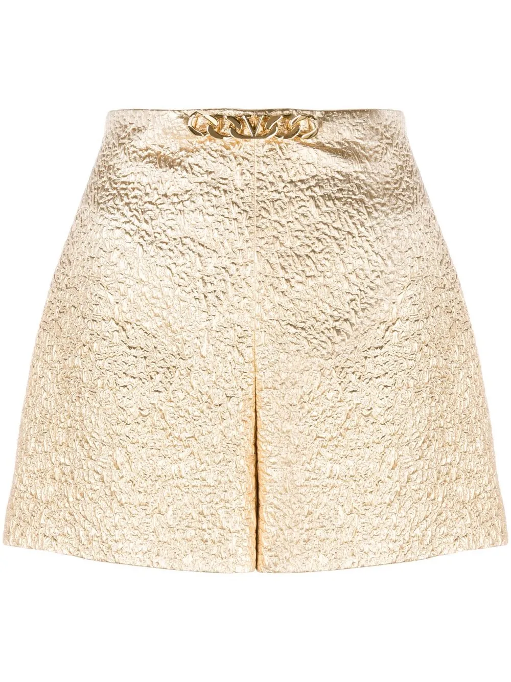 

Valentino shorts de vestir VLogo - Dorado