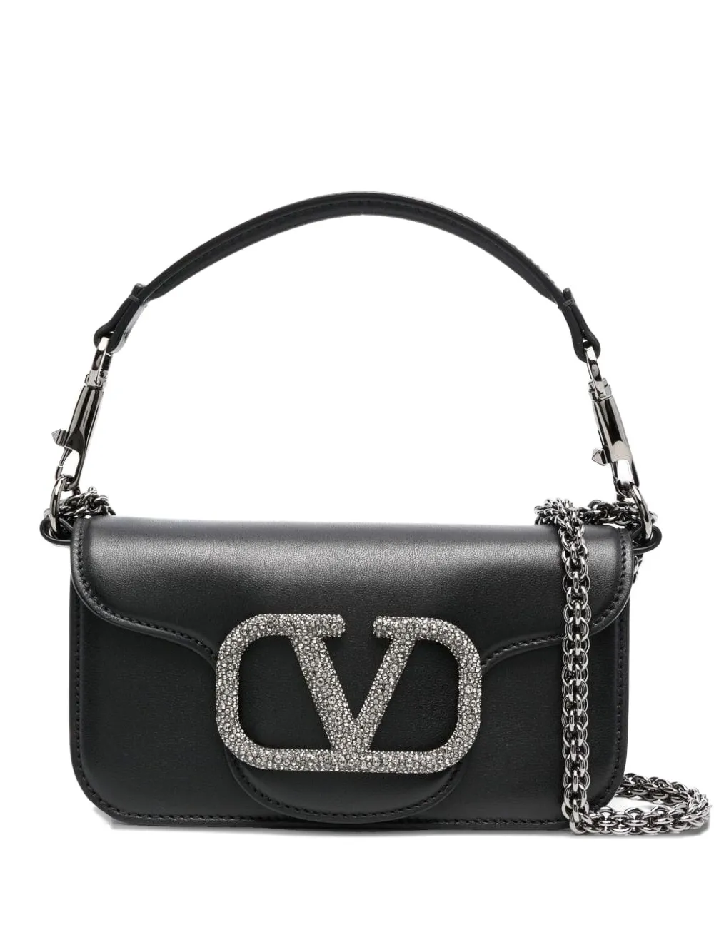Valentino Garavani small Locò shoulder bag | Black | Image 1