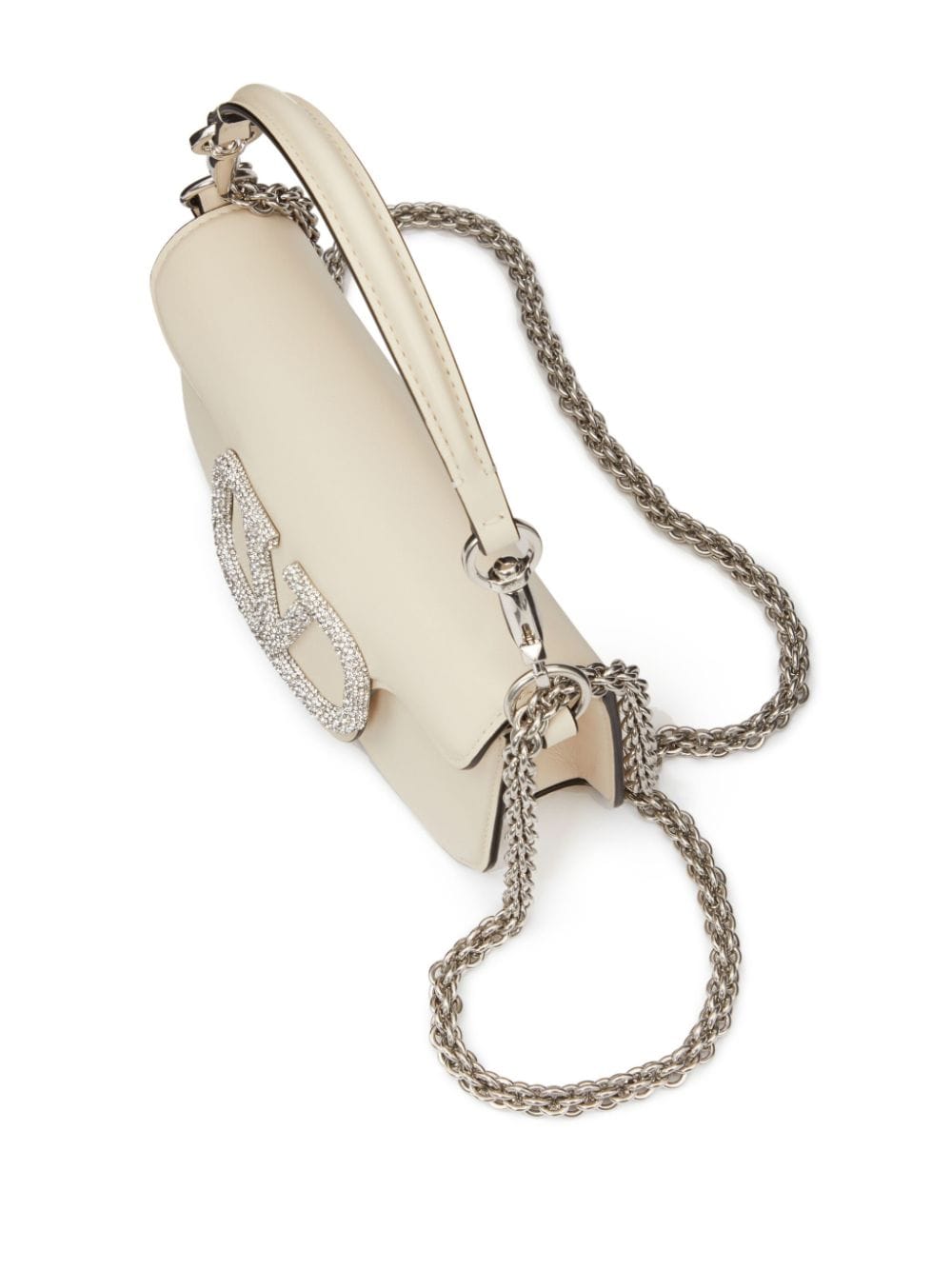 Valentino Garavani Small Locò Embellished Shoulder Bag