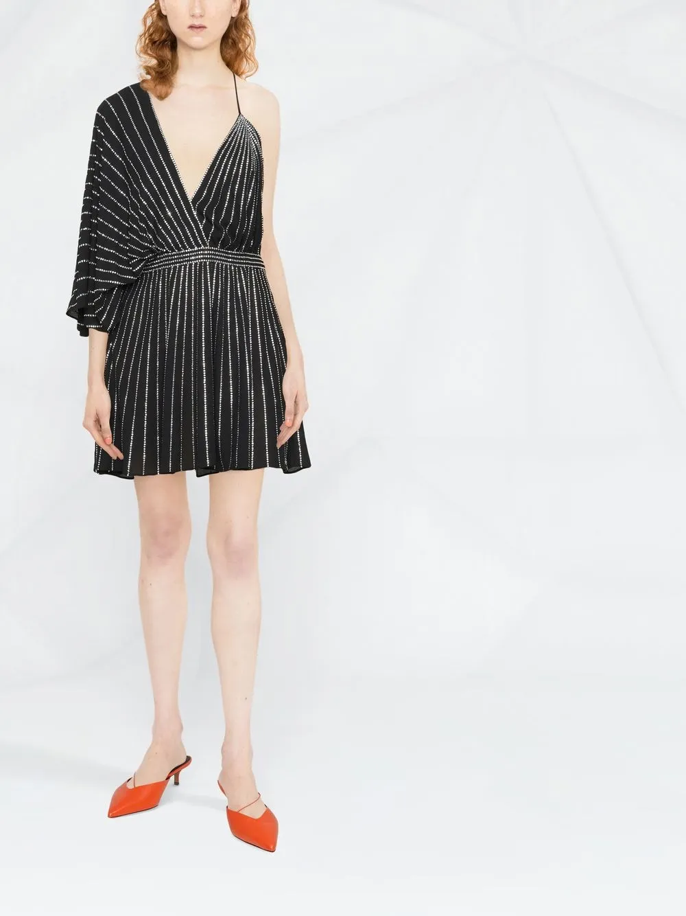 Alexandre Vauthier Asymmetrische jurk - Zwart