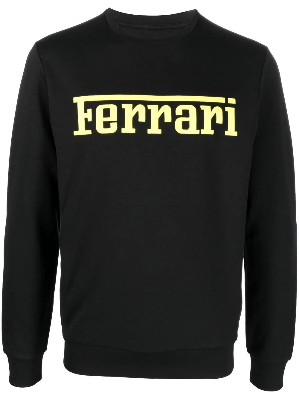 

Ferrari sudadera con logo bordado - Negro