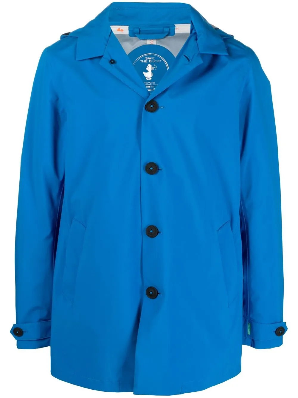 

Save The Duck Benjamin hooded jacket - Blue