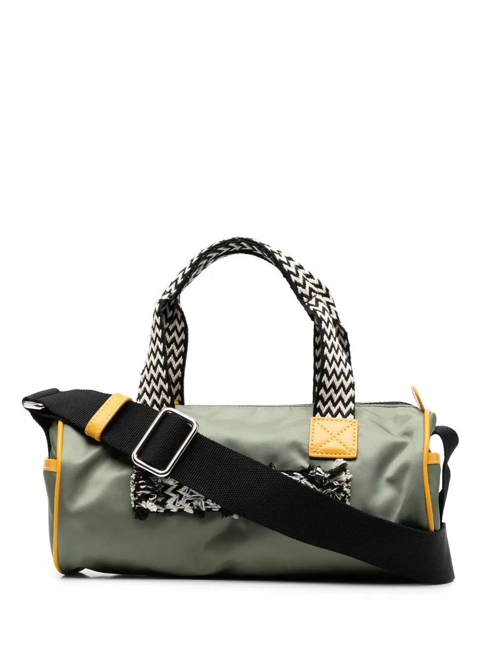 

Lanvin bolsa duffel pequeña con parche del logo - Verde