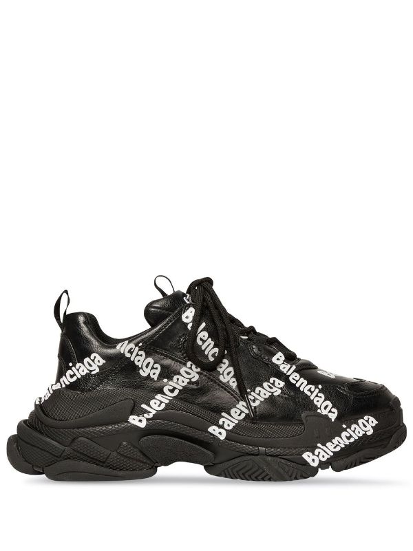 Balenciaga Speed Logoembroidered Metallic Stretchknit Hightop Sneakers  In Black  ModeSens  Balenciaga speed trainer Black shoes men Balenciaga  speed